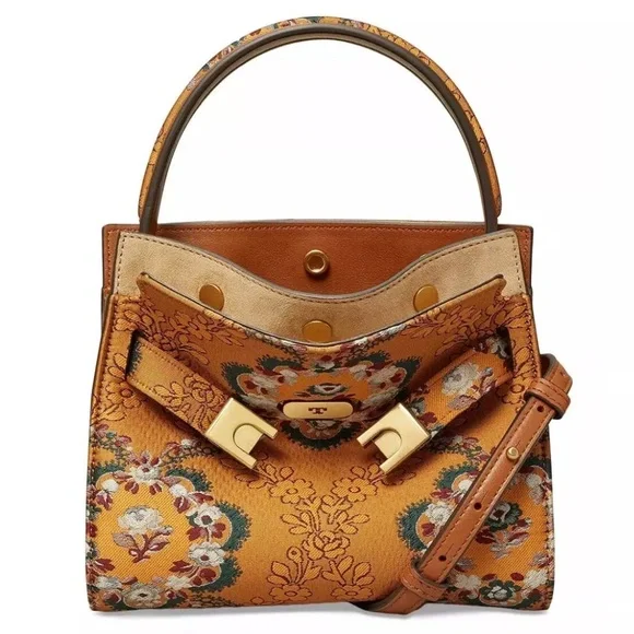 Tory Burch Lee Radziwill Petite Double Bag - Picture 9 of 9